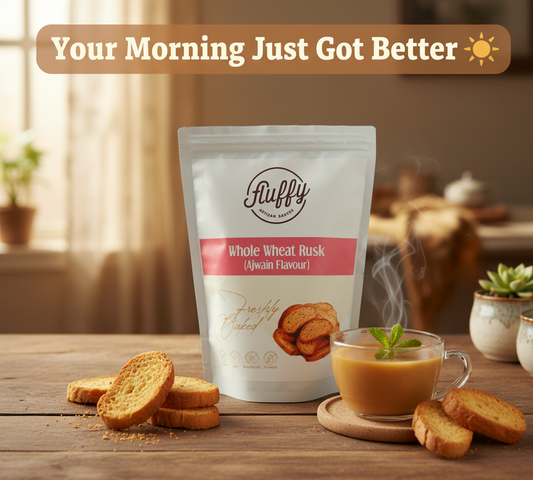 Wholewheat Rusk (Ajwain Flavour) 100g