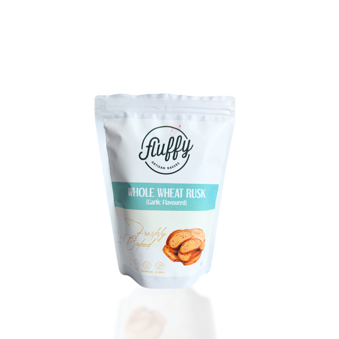 Wholewheat Rusk(Garlic Flavour)