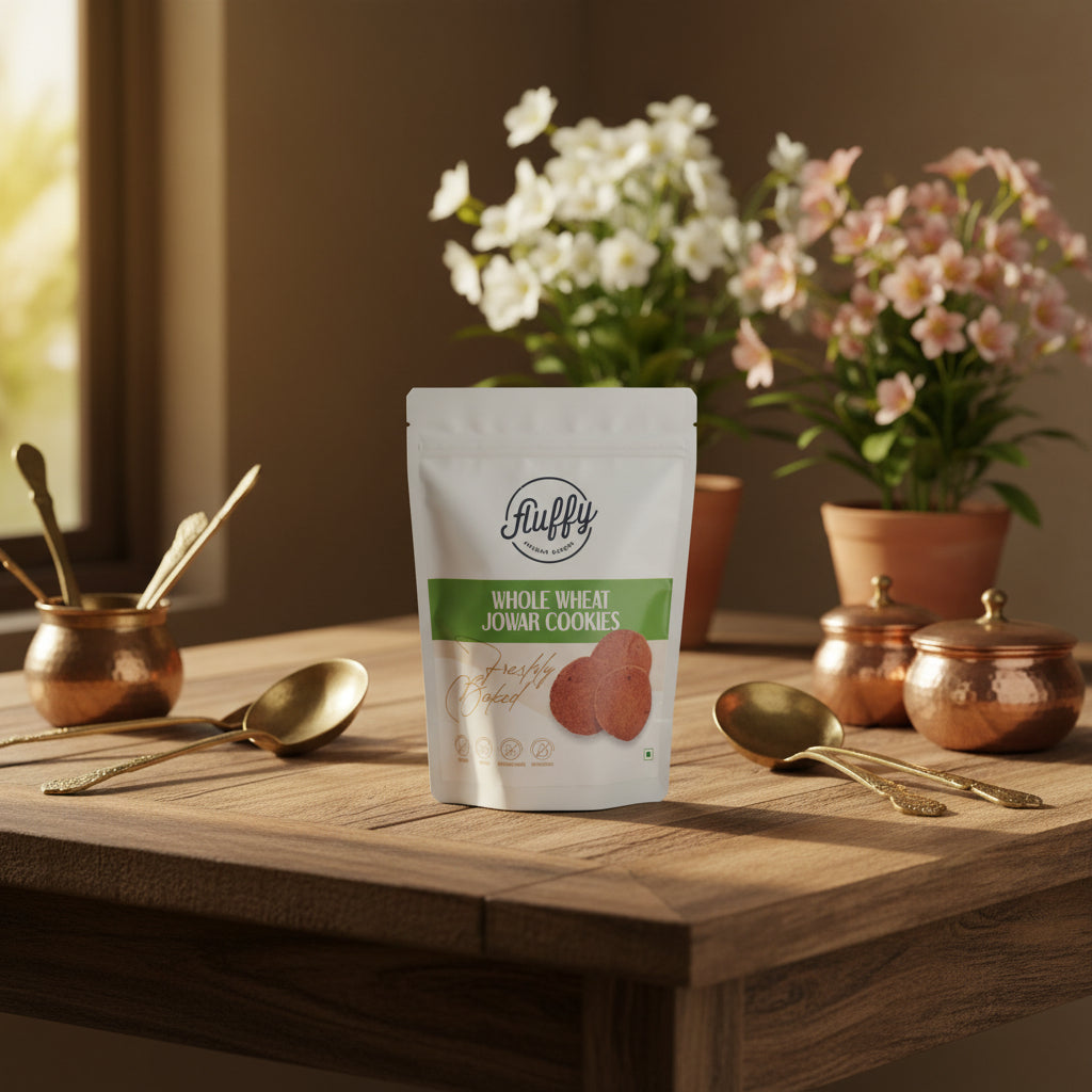 Whole Wheat Jowar Cookie